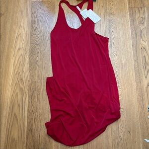 Fabletics Vibrant Red Racerback Dress